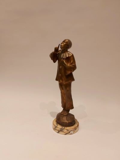  LOYER Pierrot bronzo 1920